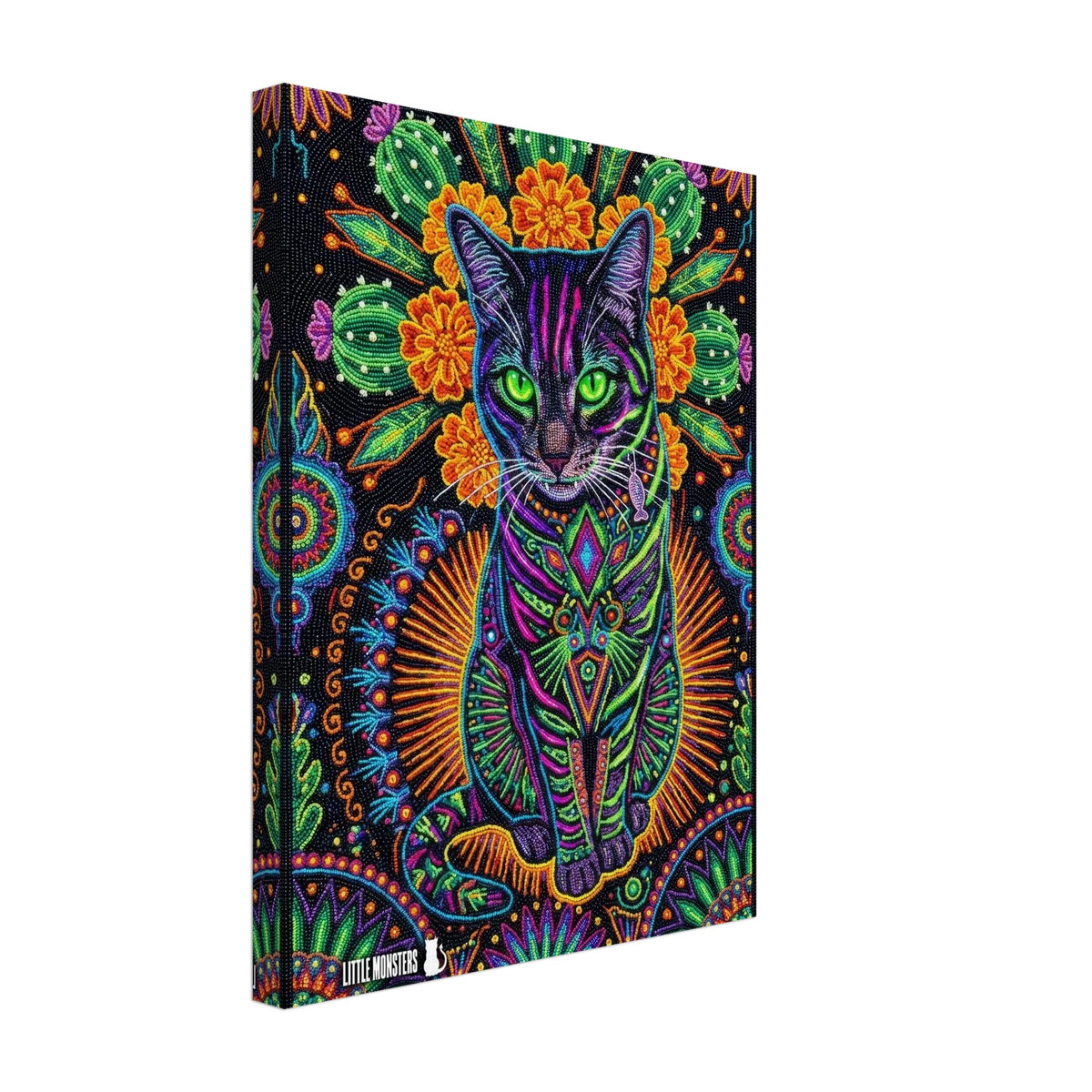 Monster Canvas: Gallery-Wrapped